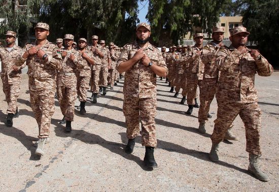 New Recruits Libyan National Army Seen Editorial Stock Photo - Stock ...