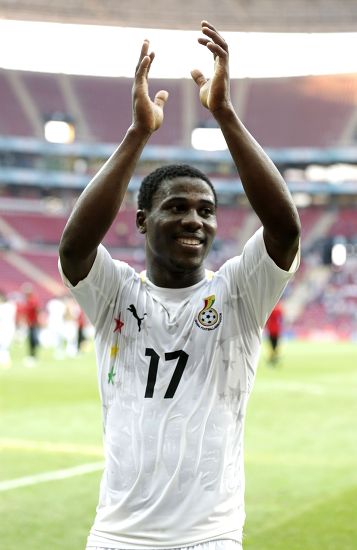 Ebenezer Assifuah Ghana Celebrates After Fifa Editorial Stock Photo