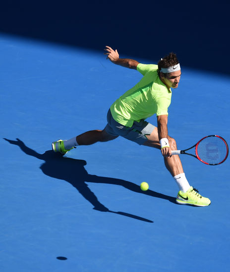 Roger Federer Switzerland Action Against Simone Editorial Stock Photo ...