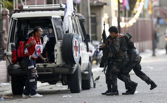 Filipino Special Action Force Saf Police Editorial Stock Photo - Stock ...