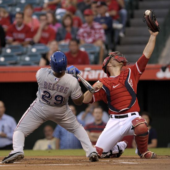 Anaheim Angels Catcher Chris Iannetta R Editorial Stock Photo - Stock ...