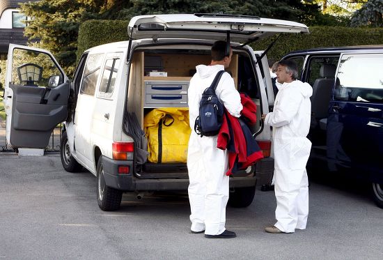 Forensics Secure Evidence House Which 42yearold Editorial Stock Photo ...