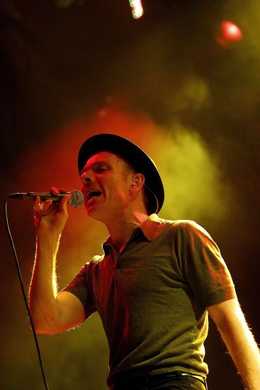 Singer Guitarist Stuart Murdoch Scottish Indie Editorial Stock Photo ...