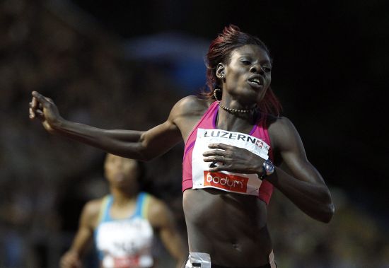 Ajoke Muizat Odumosu Nigeria Competes During Editorial Stock Photo