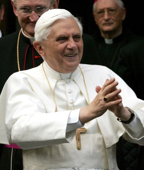 Pope Benedict Xvi German Joseph Ratzinger Editorial Stock Photo - Stock ...