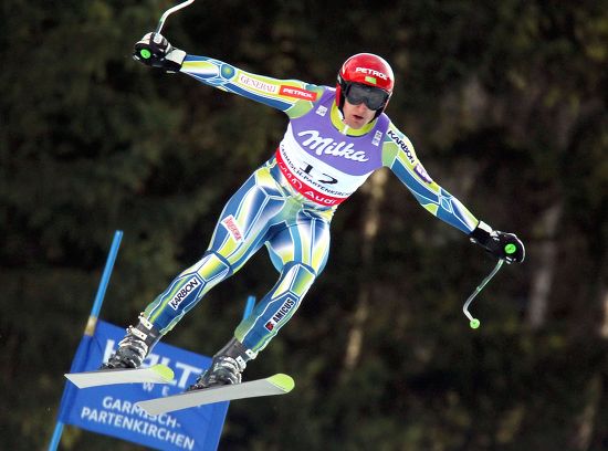 Andrej Sporn Slovenia Speeds Down Slope Editorial Stock Photo - Stock ...