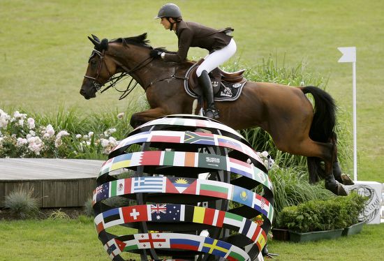 French Jumping Equestrian Penelope Leprevost Her Editorial Stock Photo ...