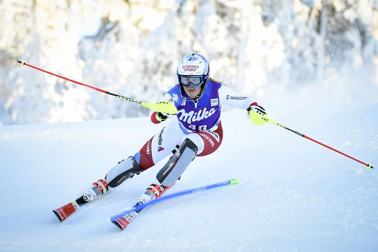 Melanie Meillard Switzerland Action During Her Editorial Stock Photo ...