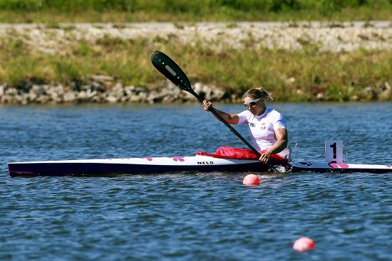 Polands Ewelina Wojnarowska Action During Semi Editorial Stock Photo