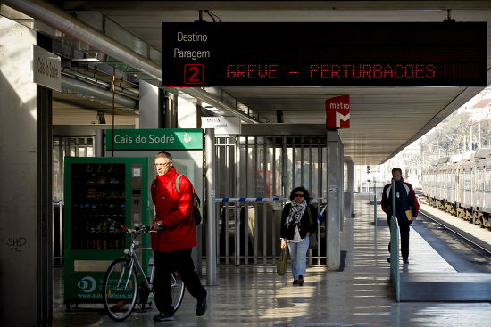 People Walk Cais Do Sodre Station Editorial Stock Photo - Stock Image ...