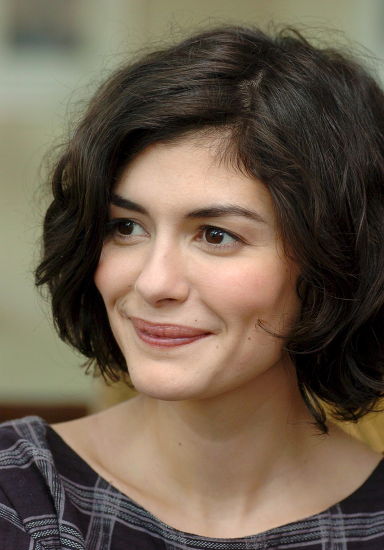 French Actress Audrey Tautou Smiles During Editorial Stock Photo ...