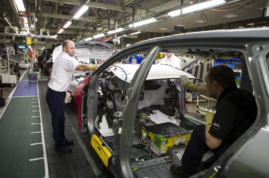 Workers Toyota Final Assembly Production Line Editorial Stock Photo ...