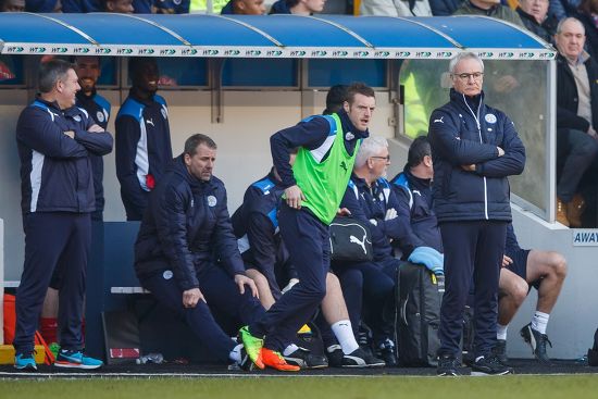 Leicester City Manager Claudio Ranieri Jamie Editorial Stock Photo ...