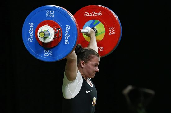 Darya Naumava Belarus Makes Attempt During Editorial Stock Photo