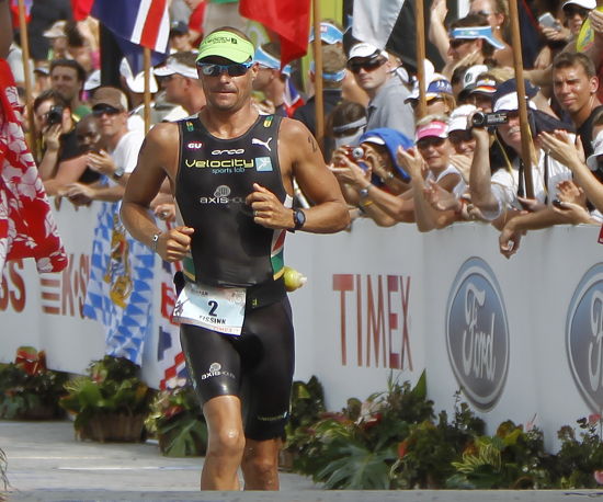 Raynard Tissink South Africa Crosses Finish Editorial Stock Photo