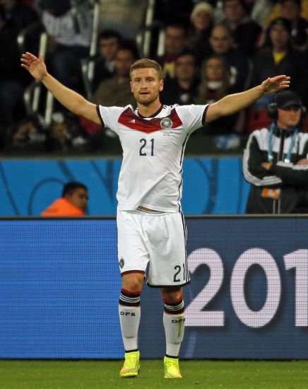 Germans Shkodran Mustafi Reacts During Fifa Editorial Stock Photo ...