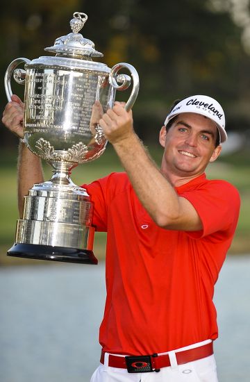 Keegan Bradley Us Poses Wanamaker Trophy Editorial Stock Photo - Stock ...