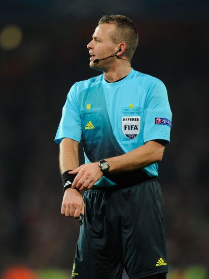 Referee Svein Oddvar Moen United Kingdom Editorial Stock Photo - Stock ...