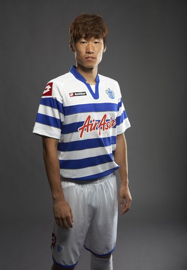 Ji Sung Park Poses Official Qpr Editorial Stock Photo - Stock Image ...