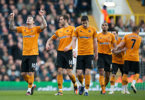 Steven Fletcher Wolverhampton Wanderers Celebrates Opening Editorial ...