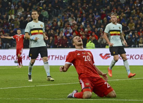 Maksim Kanunnikov C Russia Reacts After Editorial Stock Photo Stock