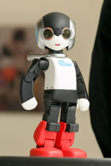 Robot Robi 2 Performs During Media Editorial Stock Photo - Stock Image ...