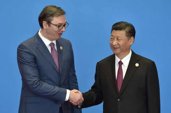 Xi Jinping Aleksandar Vucic Editorial Stock Photo - Stock Image ...