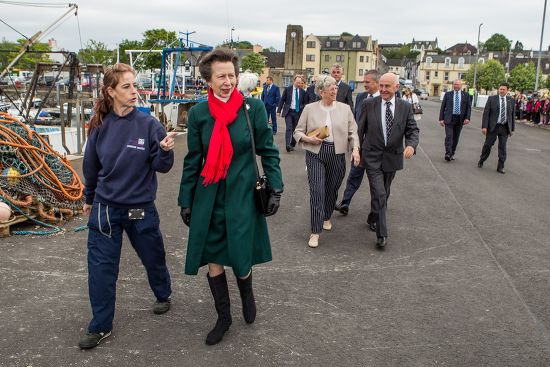 Princess Anne Tours Harbour Lesley Smith Editorial Stock Photo - Stock 