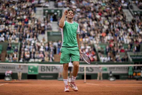 Dominic Thiem Austria Celebrates His Victory Editorial Stock Photo - Stock Image  Shutterstock