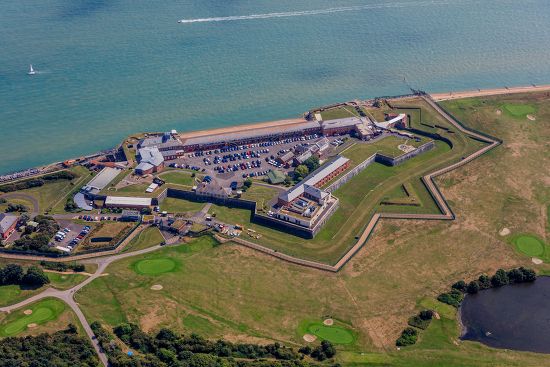 Fort Monckton Historic Military Fort On Editorial Stock Photo - Stock ...