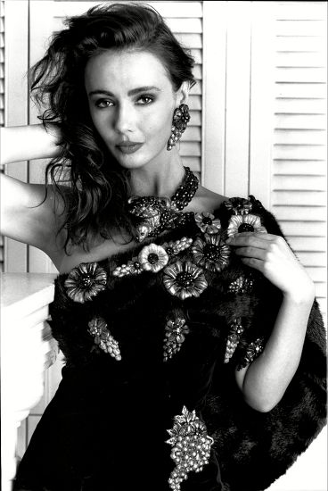 Glamour Model Kathy Lloyd Looking Stunning Editorial Stock Photo