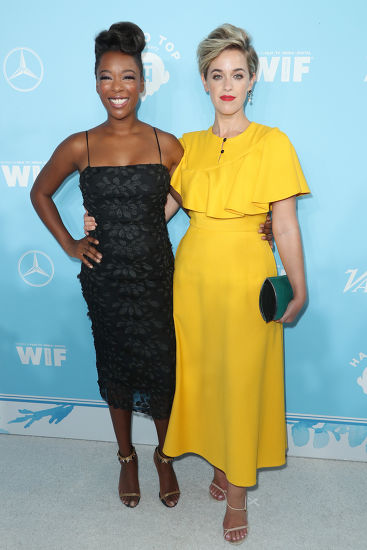 Samira Wiley Wife Lauren Morelli Editorial Stock Photo - Stock Image ...