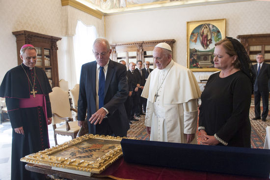 Pope Francis Pedro Pablo Kuczynski Editorial Stock Photo - Stock Image ...