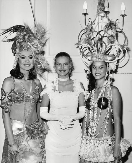 Three Finalists Miss World 1979 Contest Editorial Stock Photo - Stock ...