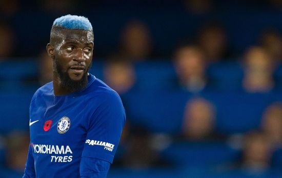 Tiemoue Bakayoko Rocks Blue Hair During Chelsea Training - wide 3