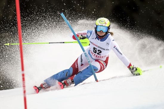 Carole Bissig Switzerland Action During First Editorial Stock Photo ...