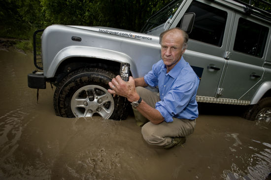 Sir Ranulph Fiennes New Land Rover Editorial Stock Photo - Stock Image ...
