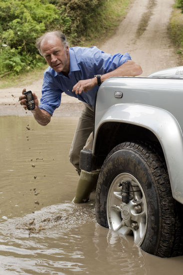 Sir Ranulph Fiennes New Land Rover Editorial Stock Photo - Stock Image ...