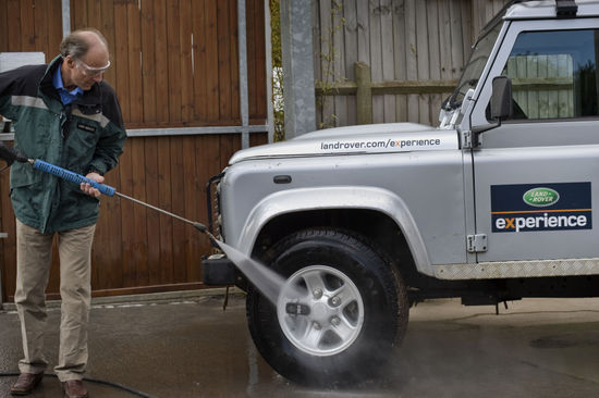Sir Ranulph Fiennes New Land Rover Editorial Stock Photo - Stock Image ...