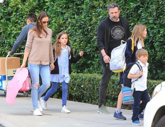 Ben Affleck Jennifer Garner Children Seraphina Editorial Stock Photo -  Stock Image | Shutterstock