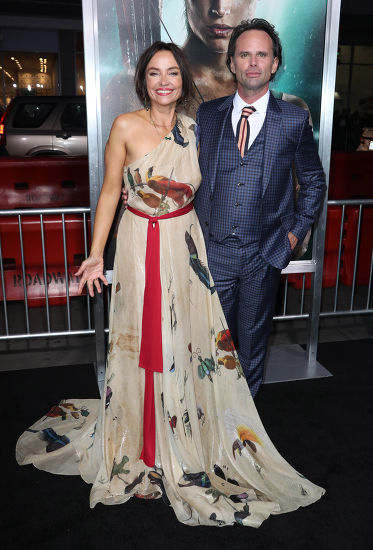 Walton Goggins Wife Nadia Conners Editorial Stock Photo - Stock Image