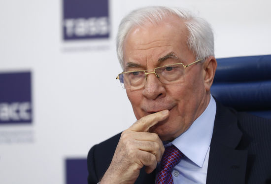 Former Ukrainian Prime Minister Nikolay Azarov Editorial Stock Photo ...