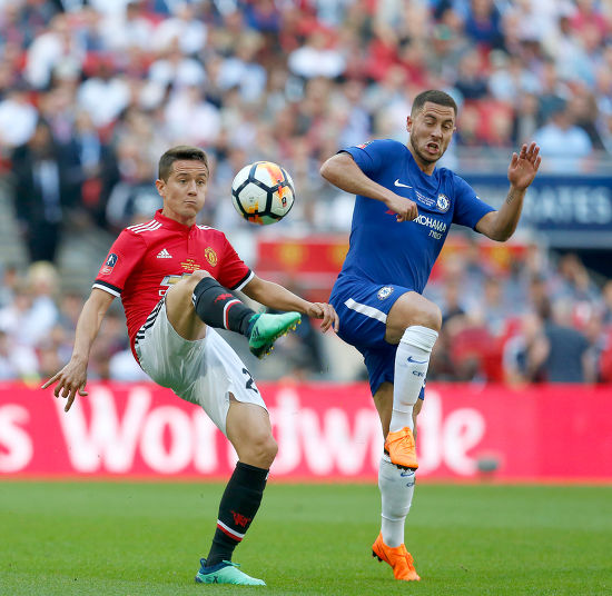 Eden Hazard Chelsea Competes Ball Ander Editorial Stock Photo - Stock