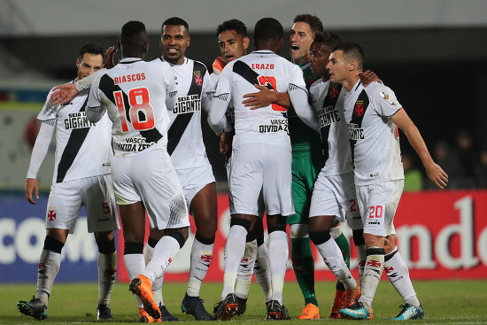 Vasco Da Gamas Players Celebrate After Editorial Stock Photo - Stock ...