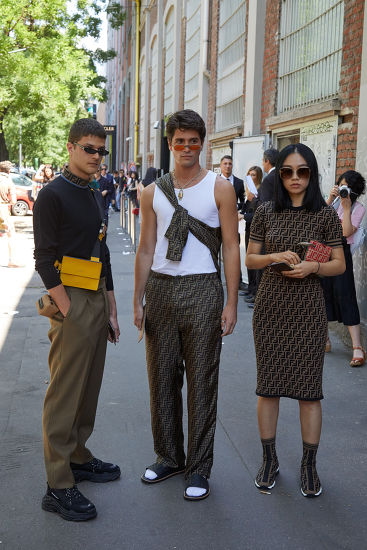 Milan Fashion Week SS19 Street Style