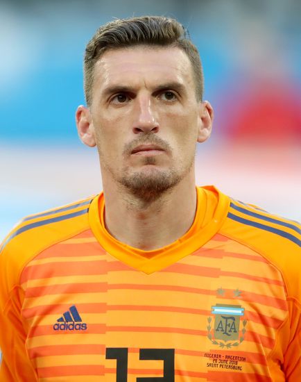 Argentina Goalkeeper Franco Armani On His Editorial Stock Photo - Stock  Image | Shutterstock