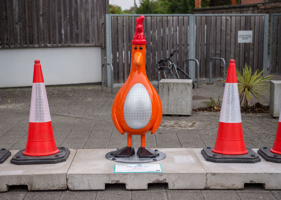 Oh Bollards Feathers Mcgraw Character Disguised Editorial Stock Photo -  Stock Image