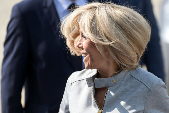 First Lady France Brigitte Macron Pictured Editorial Stock Photo ...