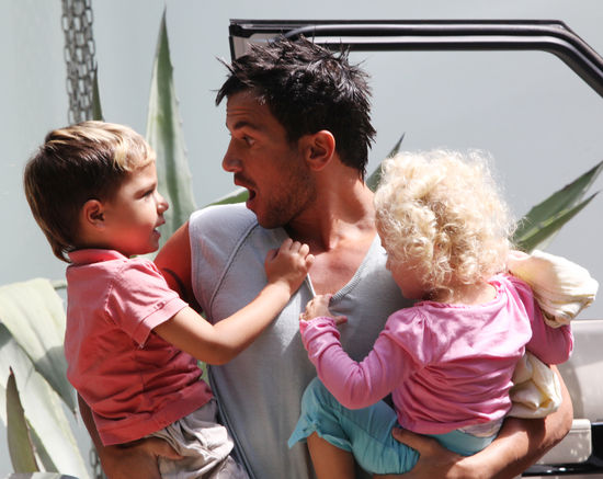 Peter Andre Son Junior Daughter Princess Editorial Stock Photo - Stock ...