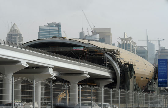 One Red Line Stations Under Construction Editorial Stock Photo - Stock ...